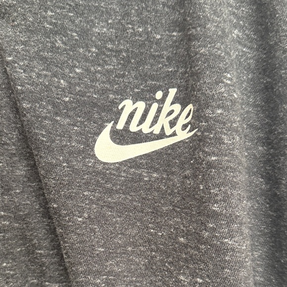 Nike Charcoal Hoodie with White Accents - Picture 3 of 4
